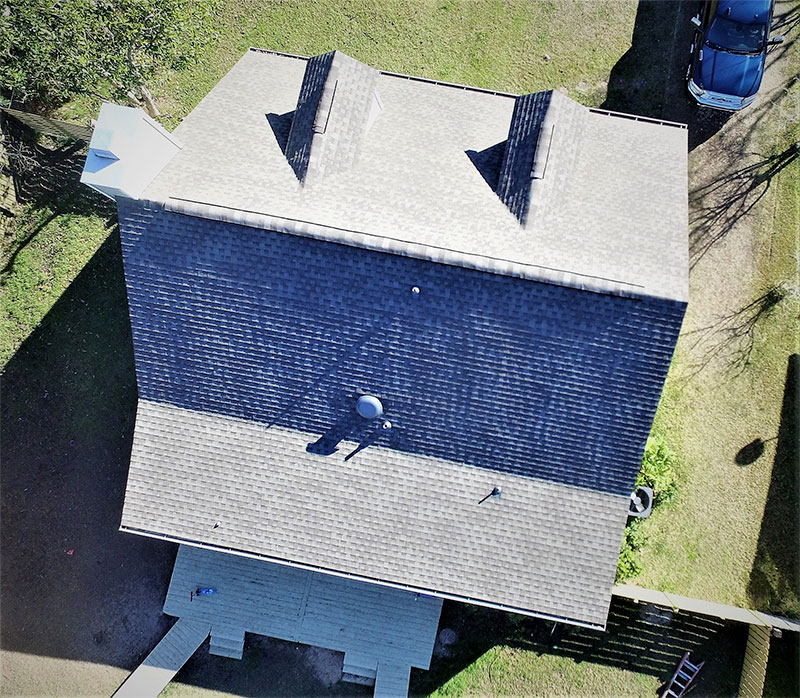 grey shingle roof repair in Alabama