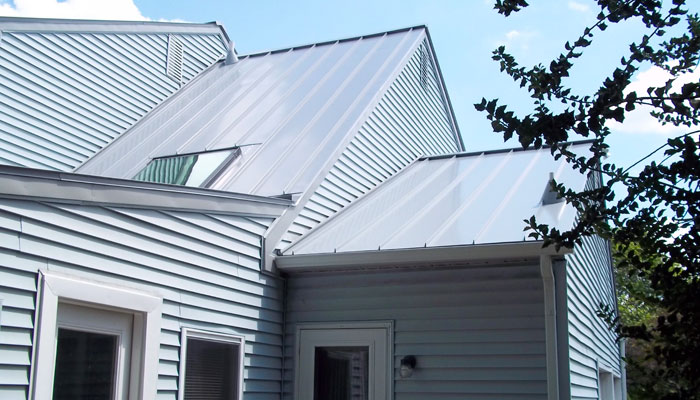 New metal roof replacement in Alabama