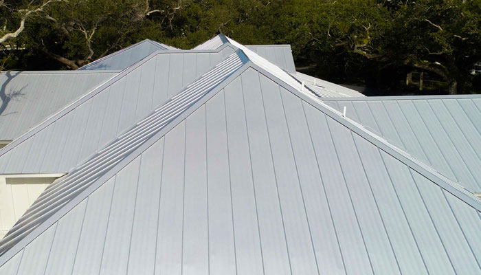 Metal roof replacement in Mobile County